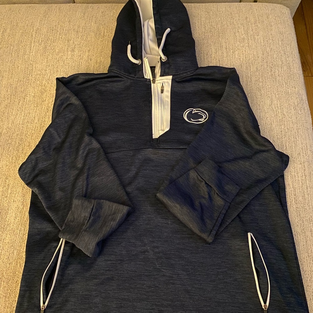Men's Navy Half-Zip Sweater